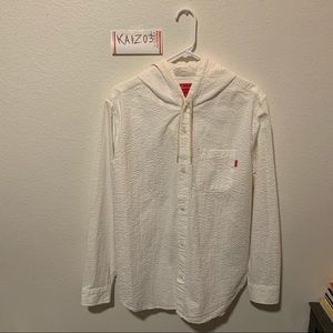 Supreme Hooded Button Shirt